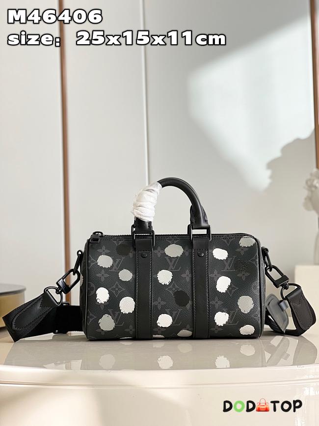 Louis Vuitton LV Keepall 25 Handbag M46406 Size 25 x 15 x 11 cm - 1