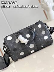 Louis Vuitton LV Keepall 25 Handbag M46406 Size 25 x 15 x 11 cm - 5