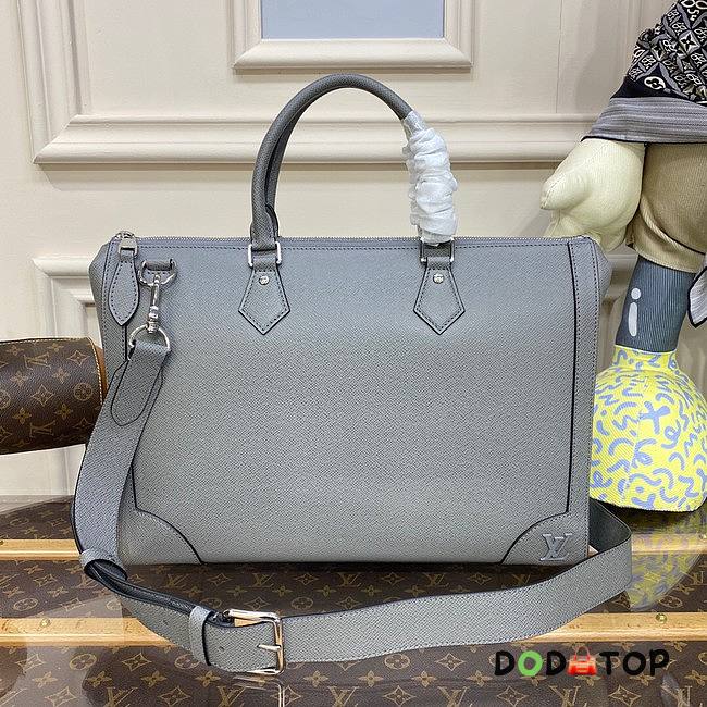 Louis Vuitton Slim Briefcase M30810 Gray Size 40 x 29 x 4 cm - 1