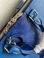 Louis Vuitton Keepall Bandouliere 50 M53766 Blue Size 50 x 29 x 23 cm - 5