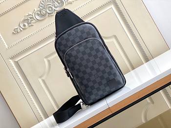 Louis Vuitton Avenue Slingbag N45302 Black Size 20 x 31 x 7 cm