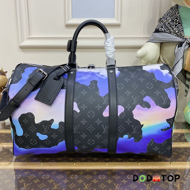 Louis Vuitton LV Keepall Bandoulière Travel Bag M46356 Size 45 x 27 x 20 cm - 1