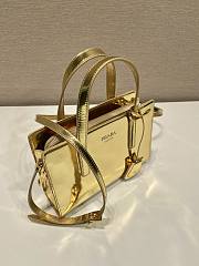 Prada Mini Shopping Bag Gold Size 22 x 15 x 6.5 cm - 4