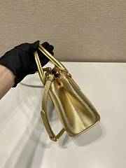 Prada Mini Shopping Bag Gold 1BA357 Size 22 x 15 x 6.5 cm - 5