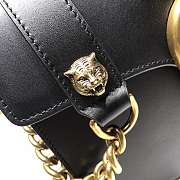 Gucci Leather Marmont Shoulder Bag Black Size 27 x 18 cm - 4