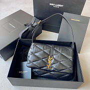 YSL Le 5 A 7 Hobo Shoulder Bag Black Size 25 x 16 x 6 cm - 1