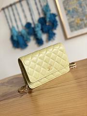 Chanel WOC Light Yellow Size 19 cm - 5