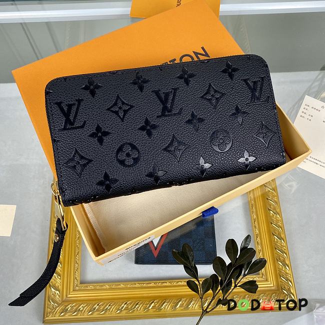 Louis Vuitton LV Zipper Wallet M61864 Size 19.5 x 10 cm - 1