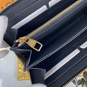 Louis Vuitton LV Zipper Wallet M61864 Size 19.5 x 10 cm - 4