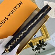 Louis Vuitton LV Zipper Wallet M61864 Size 19.5 x 10 cm - 2