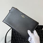 Valentino Garavani La Troisième Toile Iconographe Shopping Bag Black Size 40 x 25 x 17 cm - 4