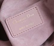 Dior Caro Tulip Handbag Pink Size 25 x 16 x 2.5 cm - 4