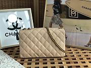 Chanel Chain Bag Beige Size 16 x 25 x 10 cm - 4