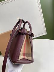 Burberry The Banner Dark Red Bag Size 22 x 12 x 17 cm - 6