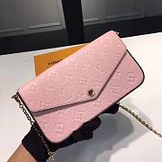 Louis Vuitton Pochette Félicie Pink 01 Size 21 x 11 x 2 cm - 5