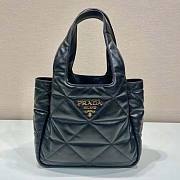 Prada Medium Nappa-Leather Tote Bag with Topstitching Size 27 x 13 x 31 cm - 1