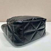 Prada Medium Nappa-Leather Tote Bag with Topstitching Size 27 x 13 x 31 cm - 4