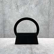 Jacquemus Le Sac Rond Bag Black Size 25 x 13 x 6 cm - 2