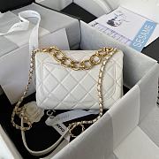 Chanel AS3367 Classic Rhombic Flap Bag Size 23 x 10 x 15.5 cm - 4