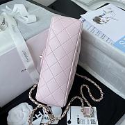 Chanel Mini CF Handle Handbag AS2431 Pink Size 20 x 12 x 6 cm - 6