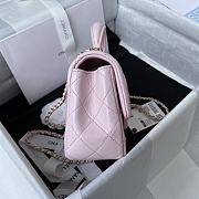 Chanel Mini CF Handle Handbag AS2431 Pink Size 20 x 12 x 6 cm - 5