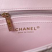 Chanel Mini CF Handle Handbag AS2431 Pink Size 20 x 12 x 6 cm - 2