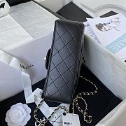 Chanel Mini CF Handle Handbag AS2431 Black Size 20 x 12 x 6 cm - 6