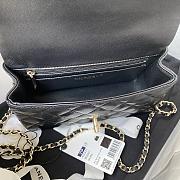 Chanel Mini CF Handle Handbag AS2431 Black Size 20 x 12 x 6 cm - 2