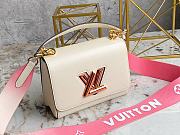 Louis Vuitton M59687 Twist Small Handbag Size 19 x 15 x 9 cm - 3