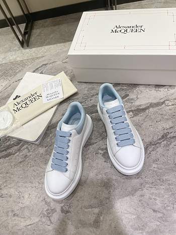 Alexander McQueen Blue Shoes 