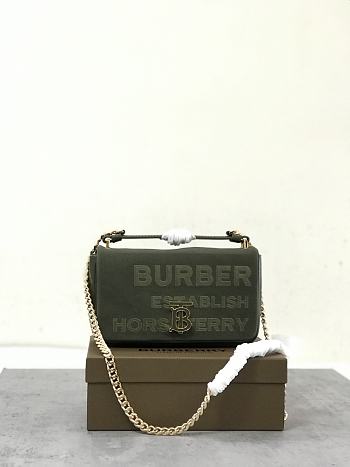 Burberry Lola Bag Green Size 23.5 x 8 x 15 cm