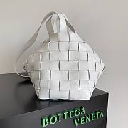 Botega Venata Bowling Cassette White Size 28 x 21 x 16 cm - 4