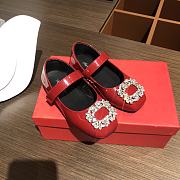 Roger Vivier Kid Shoes Red - 6