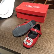 Roger Vivier Kid Shoes Red - 3