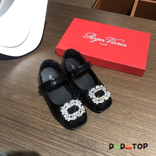 Roger Vivier Kid Shoes Black - 1