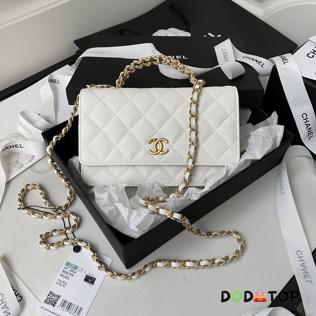 Chanel Woc Bag AP2804 White Size 12 x 19 x 3 cm - 1
