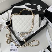Chanel Woc Bag AP2804 White Size 12 x 19 x 3 cm - 6