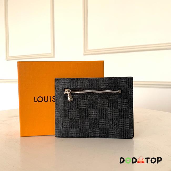 Louis Vuitton LV Card Case N60378 Size 13 x 10.5 x 1 cm - 1