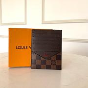 Louis Vuitton LV Card Case N60378 Brown Size 13 x 10.5 x 1 cm - 6