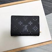 Louis Vuitton M80151 Clea Wallet Black Size 12 x 9 x 3.5 cm - 1