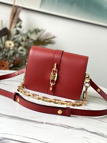 Louis Vuitton LV Rendez-Vous M57745 Red Size 22 x 17 x 7 cm