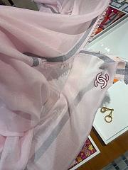 Chanel Scarf Pink Size 110 x 200 cm - 6