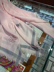 Chanel Scarf Pink Size 110 x 200 cm - 2