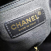 Chanel Deauville Drawstring Bucket Bag Studded Caviar Black Size 42 x 35.5 x 14 cm - 3