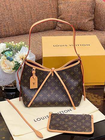 Louis Vuitton Small CarryAll in Monogram Size 29 x 24 x 12 cm