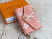 Louis Vuitton LV Pink Wallet M81644 Size 12 x 9.5 x 1.5 cm - 6