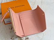 Louis Vuitton LV Pink Wallet M81644 Size 12 x 9.5 x 1.5 cm - 4