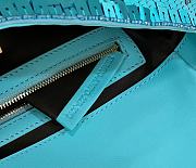 Fendi Baguette Blue Bag Size 27 cm - 3