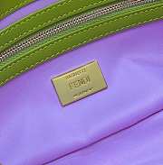 Fendi Baguette Green Bag Size 27 cm - 5
