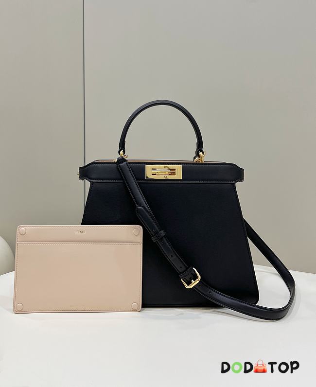 Fendi Peakaboo Black Bag 33 × 12 × 25 cm - 1